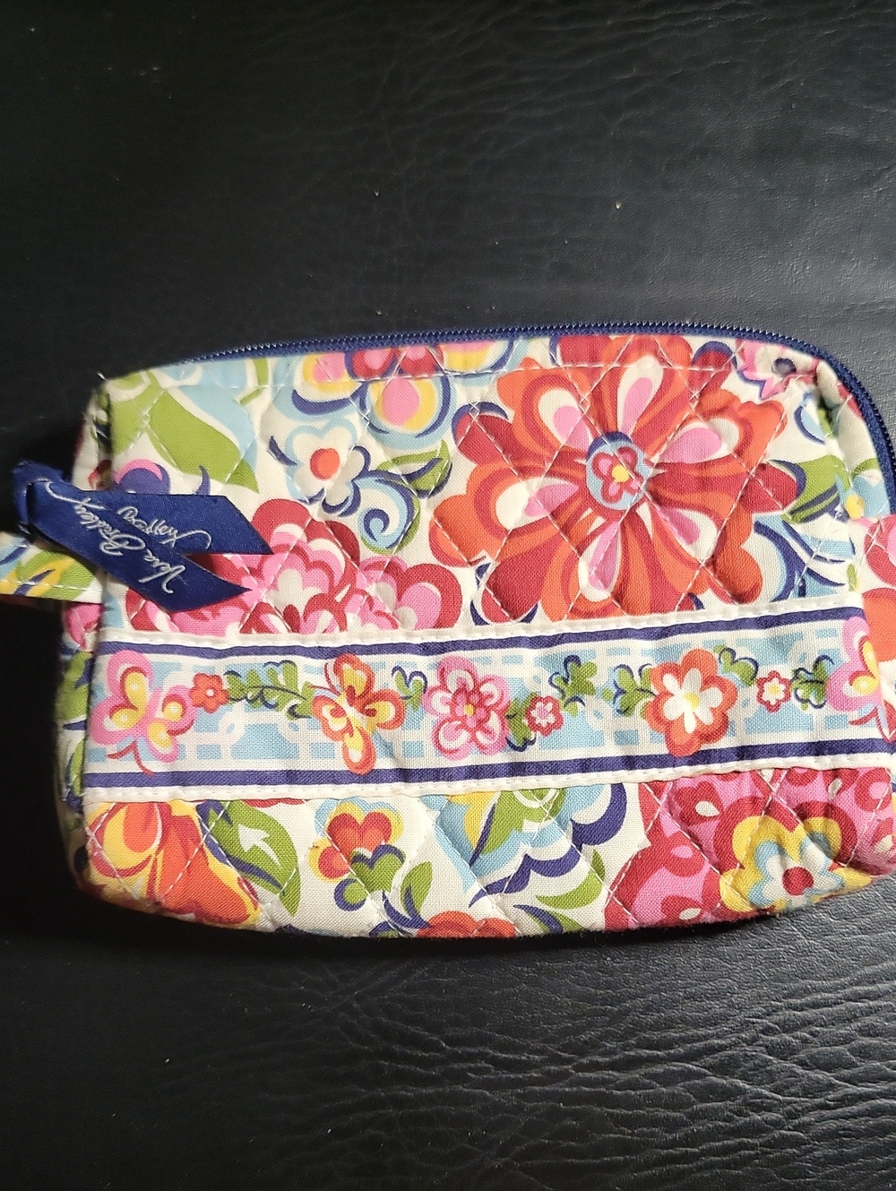 Vera Bradley Floral Quilted Cosmetic Pouch - Multicolor